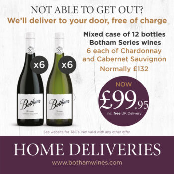 Mixed case of twelve Botham Series red & white wines